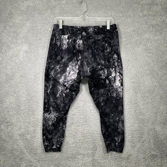 Calvin Klein Women's Leggings Activewear Pants Size OX (~12W) Black Nylon Blend - Picture 2 of 12